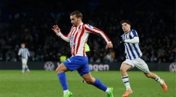 تعادل أتلتيكو مدريد مع سوسيداد قبل مواجهة ريال مدريد في الليغا